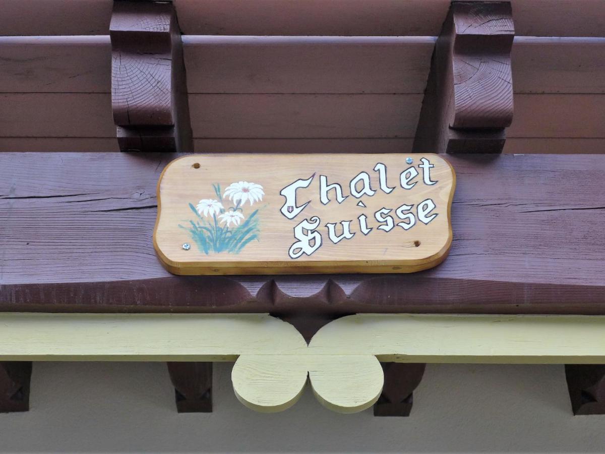 Apartment Le Chalet Suisse By Interhome Chamonix ภายนอก รูปภาพ